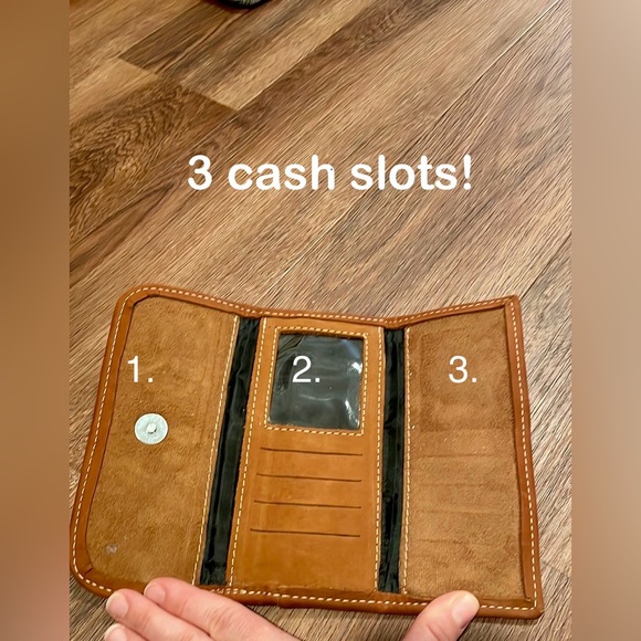 Floral handmade wallet, NWOT - Picture 6 of 6